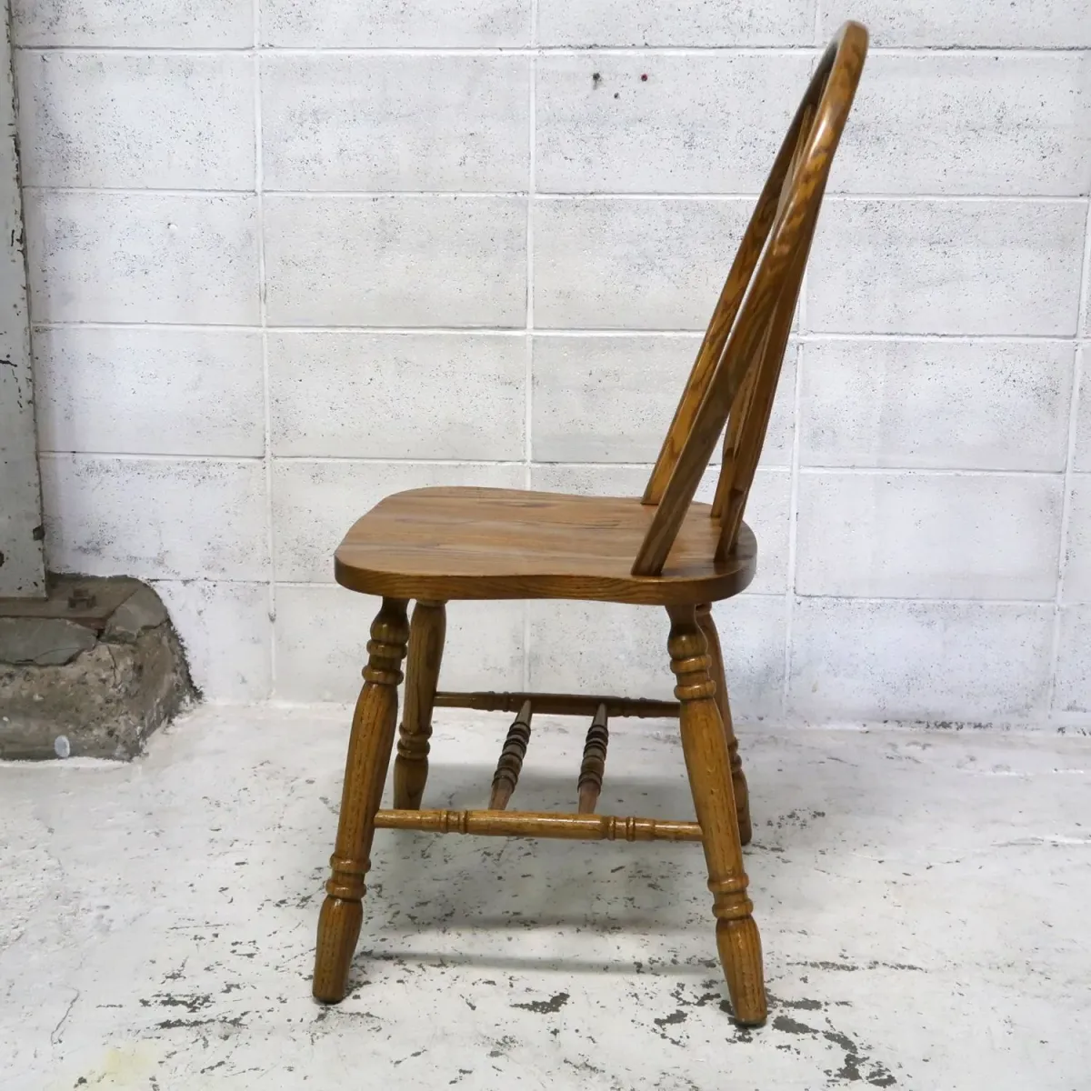 アンティーク ウッド ウィンザーチェア オーク