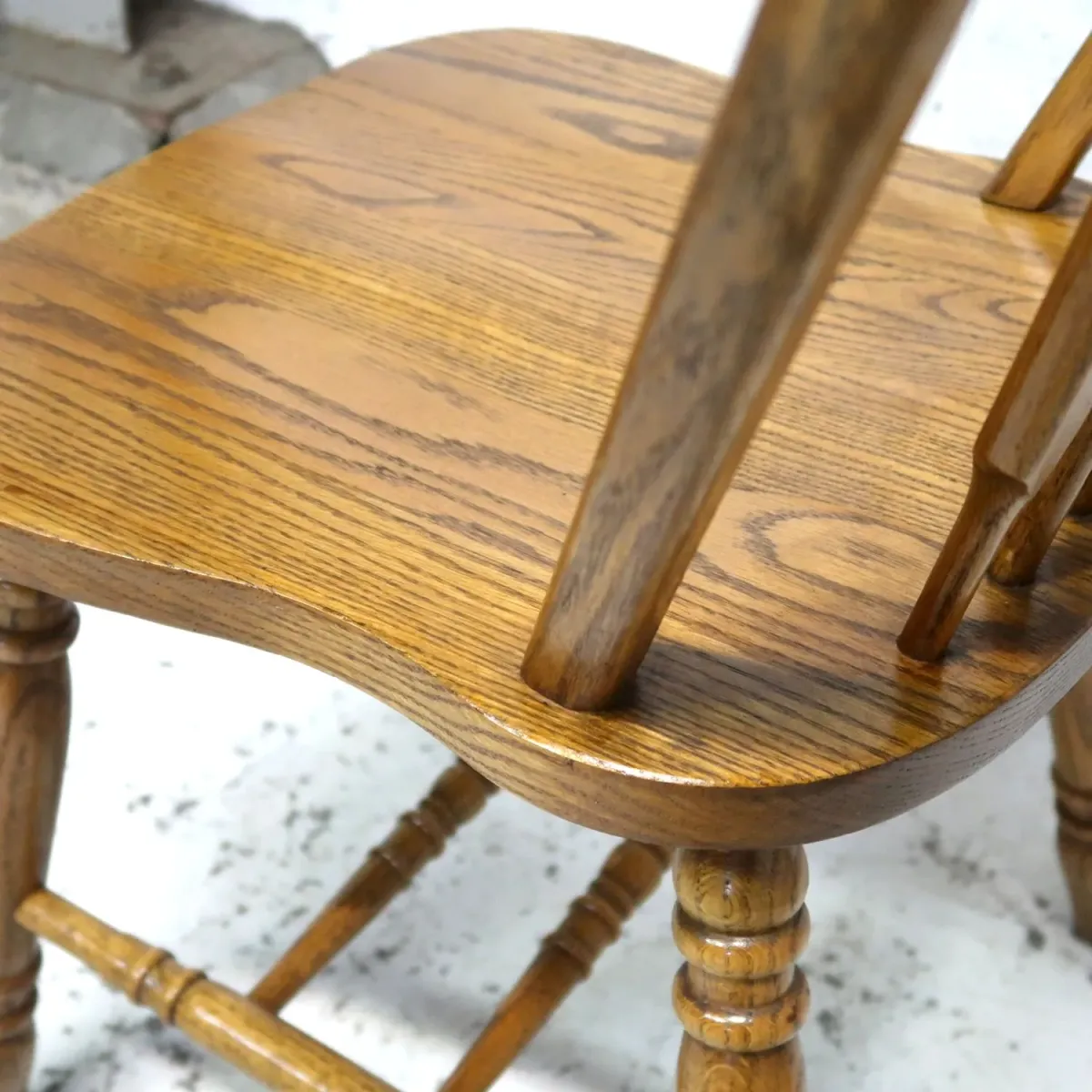 アンティーク ウッド ウィンザーチェア オーク