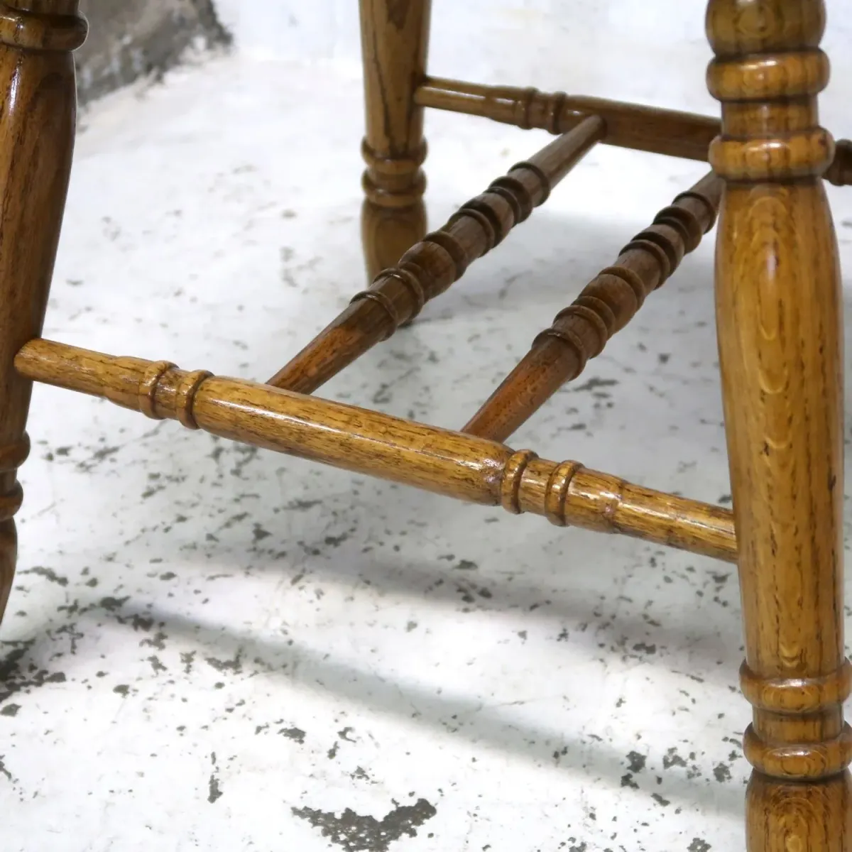 アンティーク ウッド ウィンザーチェア オーク