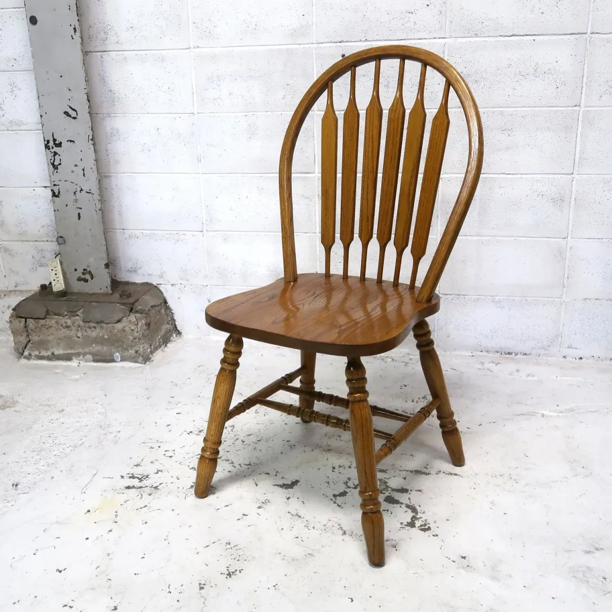 アンティーク ウッド ウィンザーチェア オーク