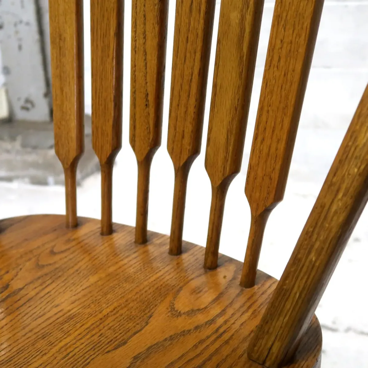 アンティーク ウッド ウィンザーチェア オーク