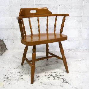 アンティーク ウッド キャプテンチェア