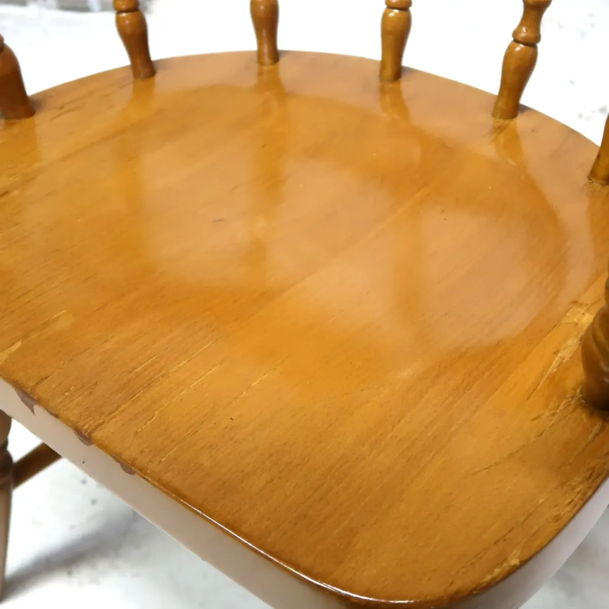 アンティーク ウッド キャプテンチェア