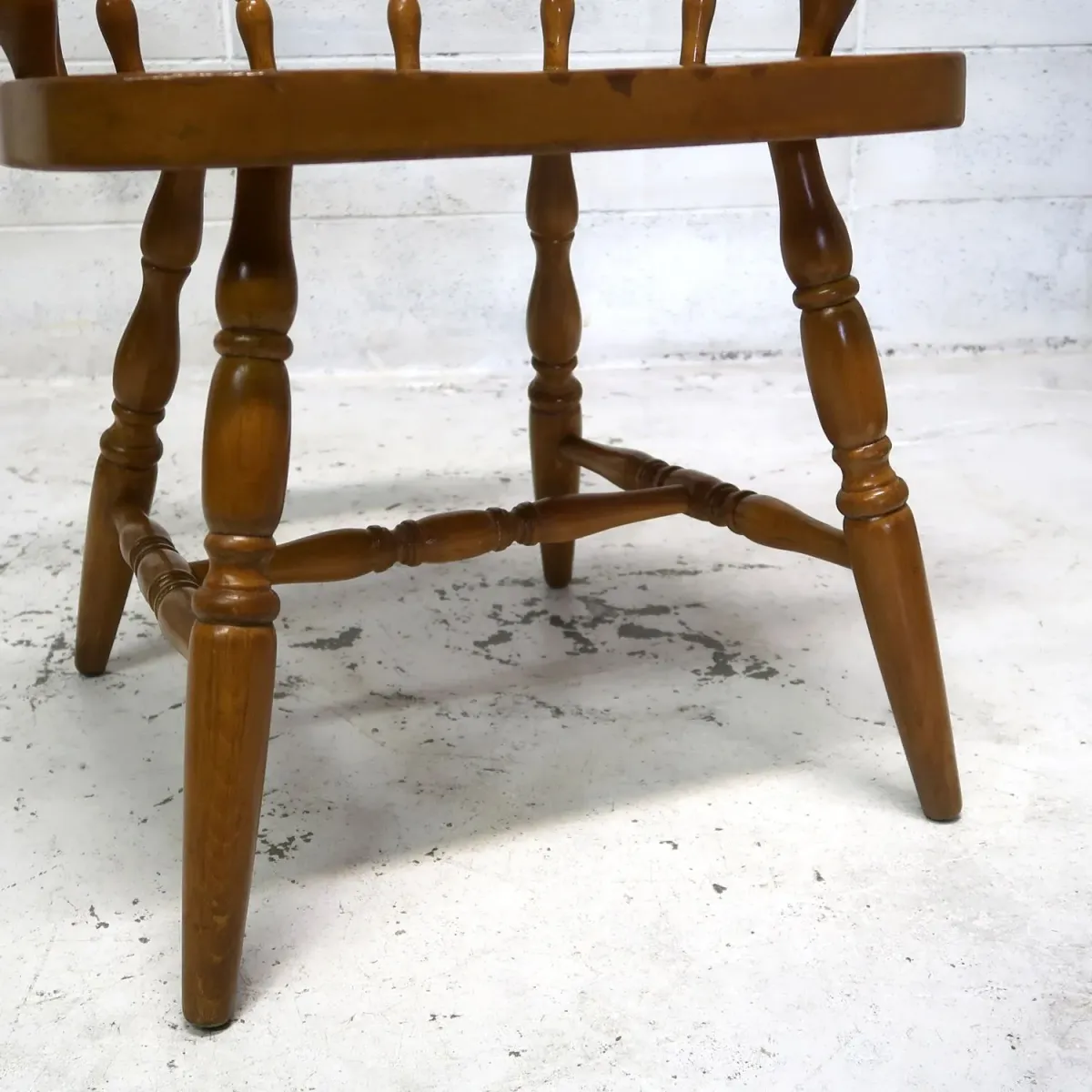 アンティーク ウッド キャプテンチェア