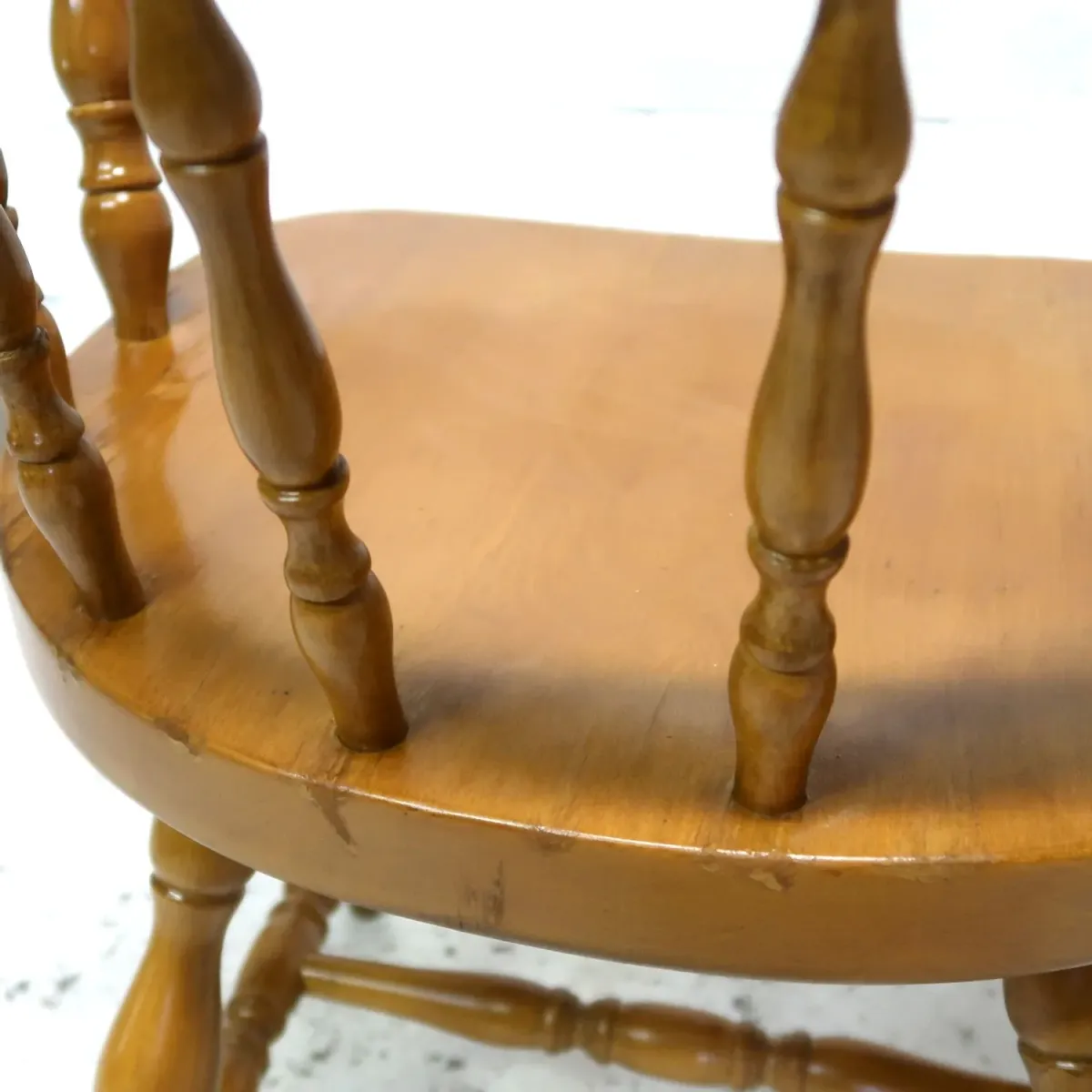 アンティーク ウッド キャプテンチェア