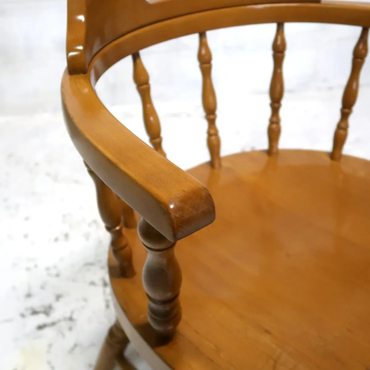 アンティーク ウッド キャプテンチェア