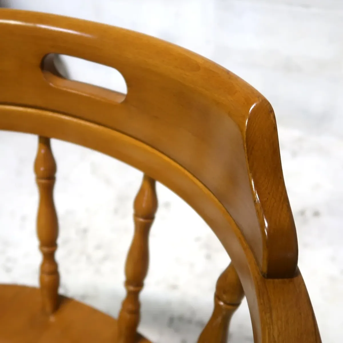 アンティーク ウッド キャプテンチェア