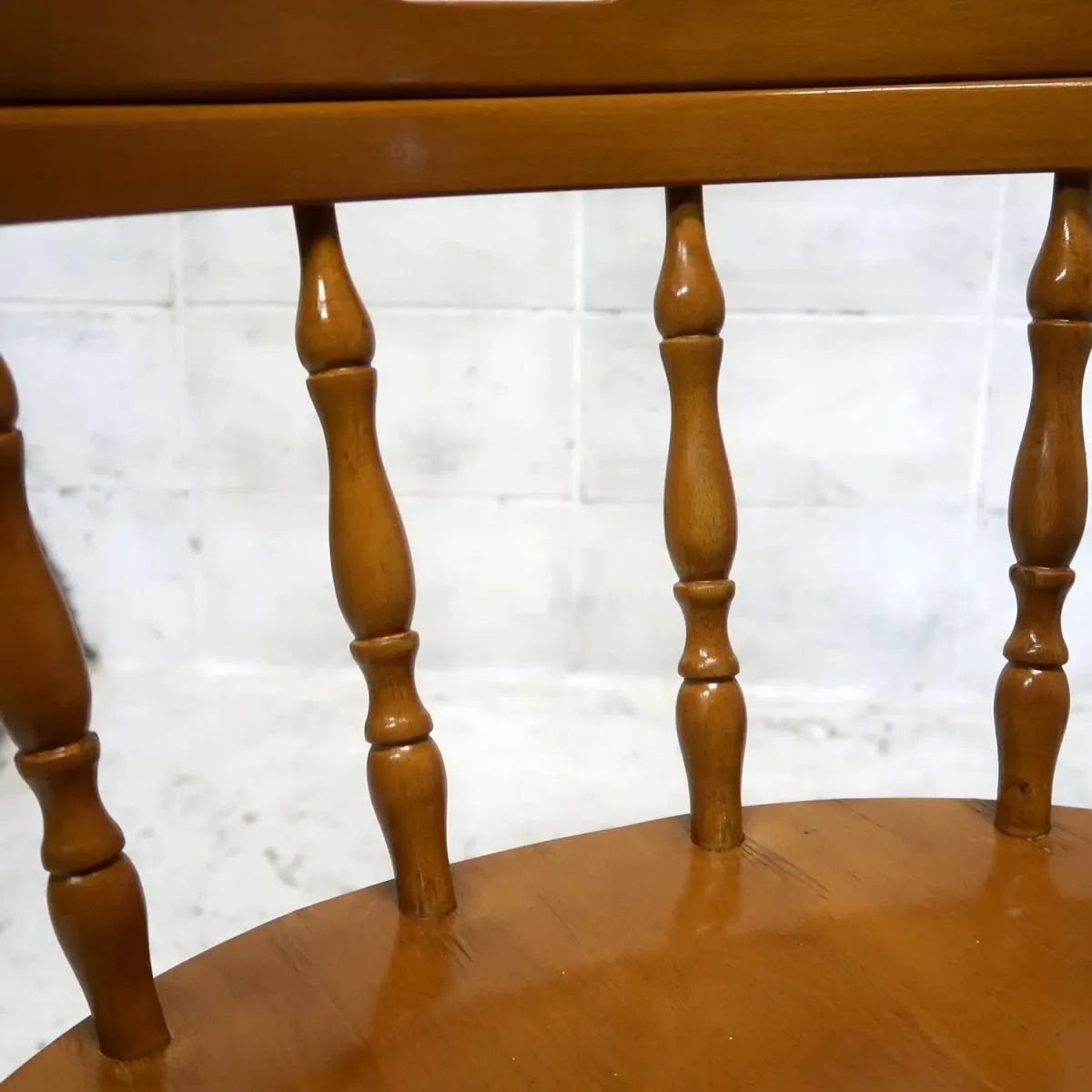 アンティーク ウッド キャプテンチェア