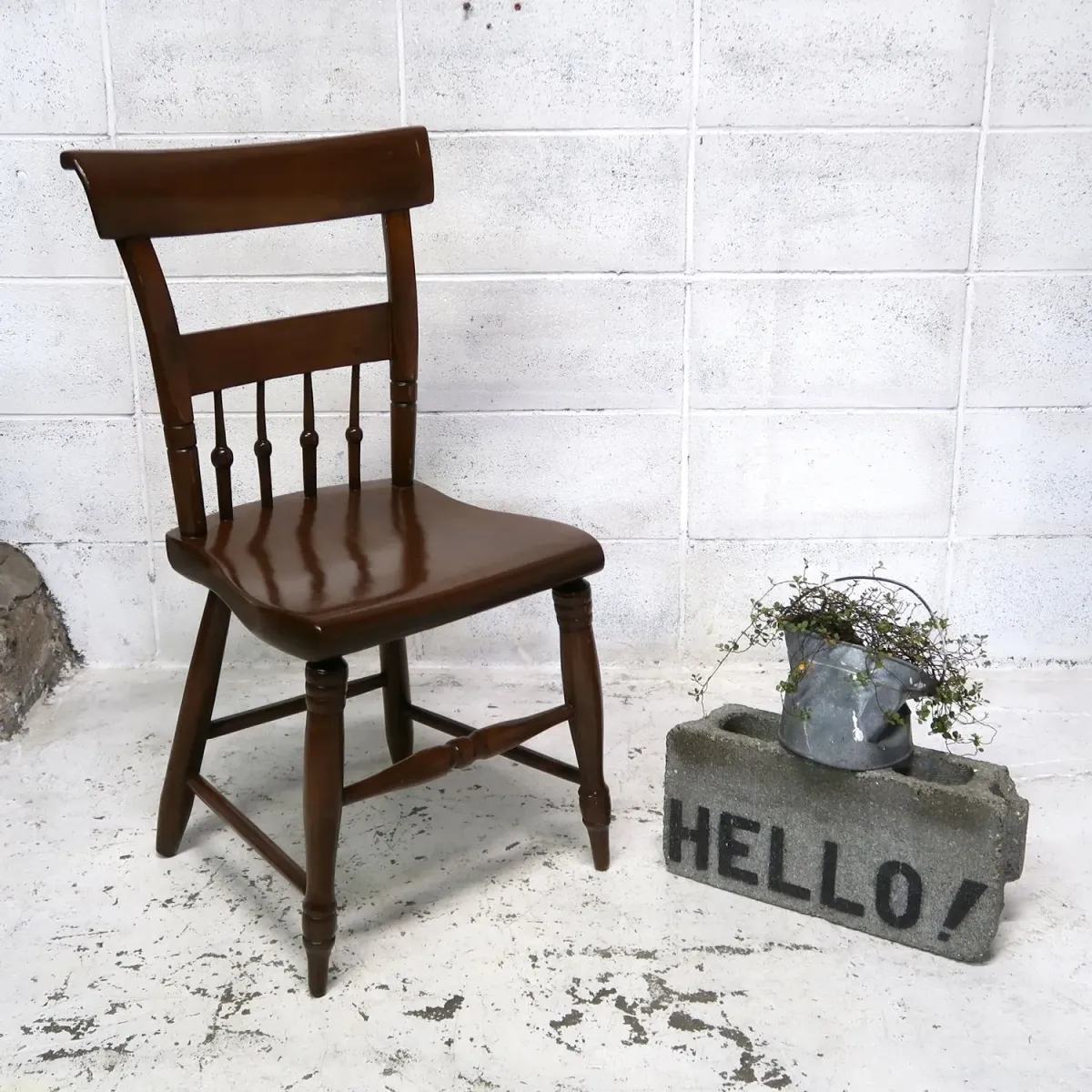 アンティーク ウッドチェア