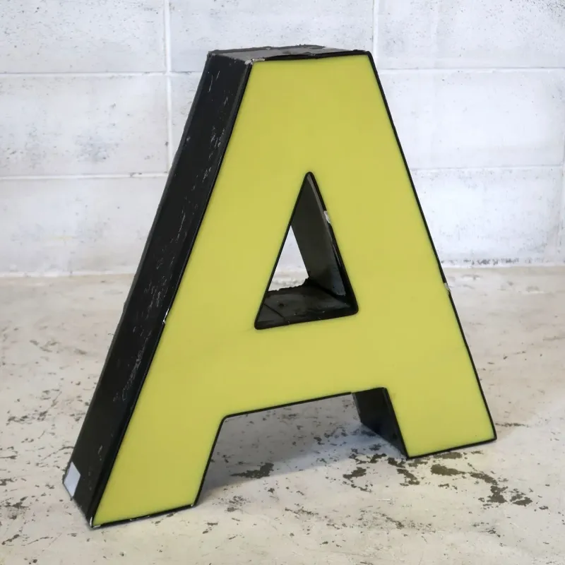 ビンテージ レターサイン 大型 A