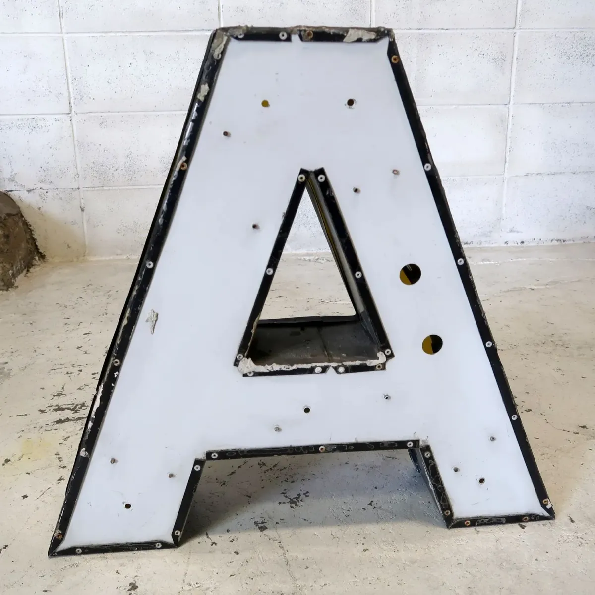 ビンテージ レターサイン 大型 A