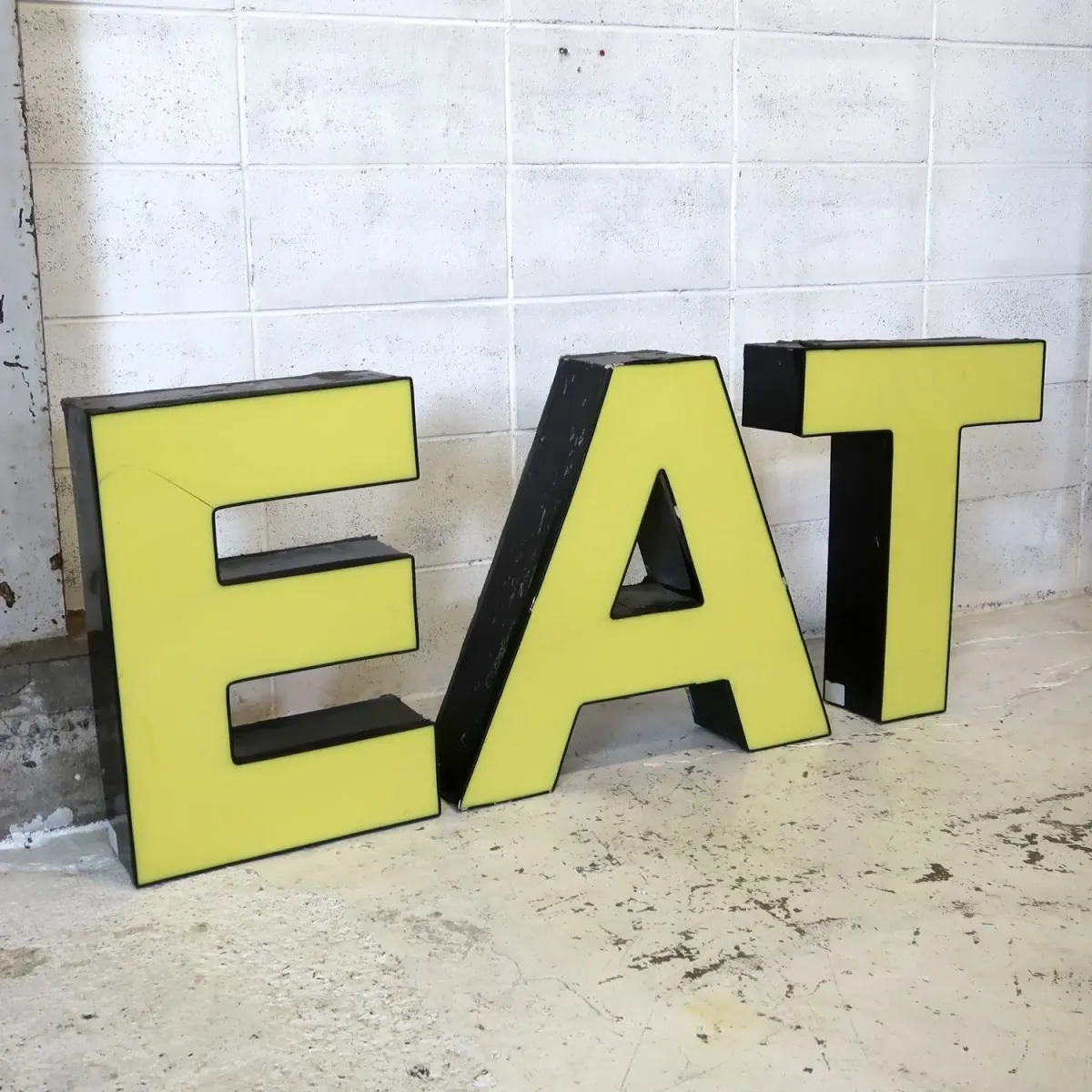 ビンテージ レターサイン 大型 A