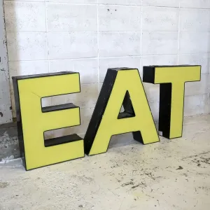 ビンテージ レターサイン 大型 A