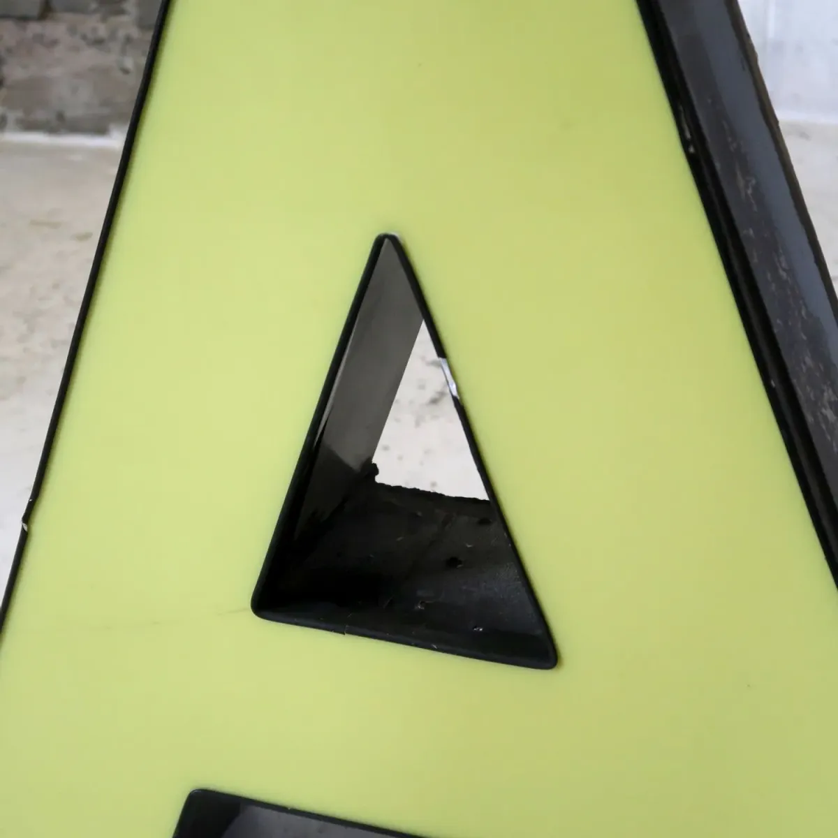 ビンテージ レターサイン 大型 A