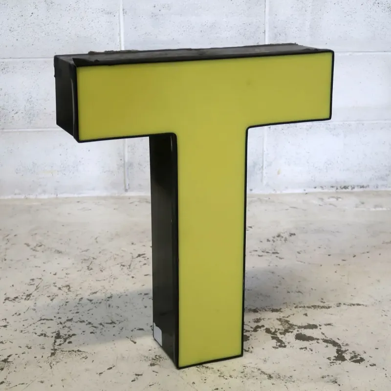 ビンテージ レターサイン 大型 T