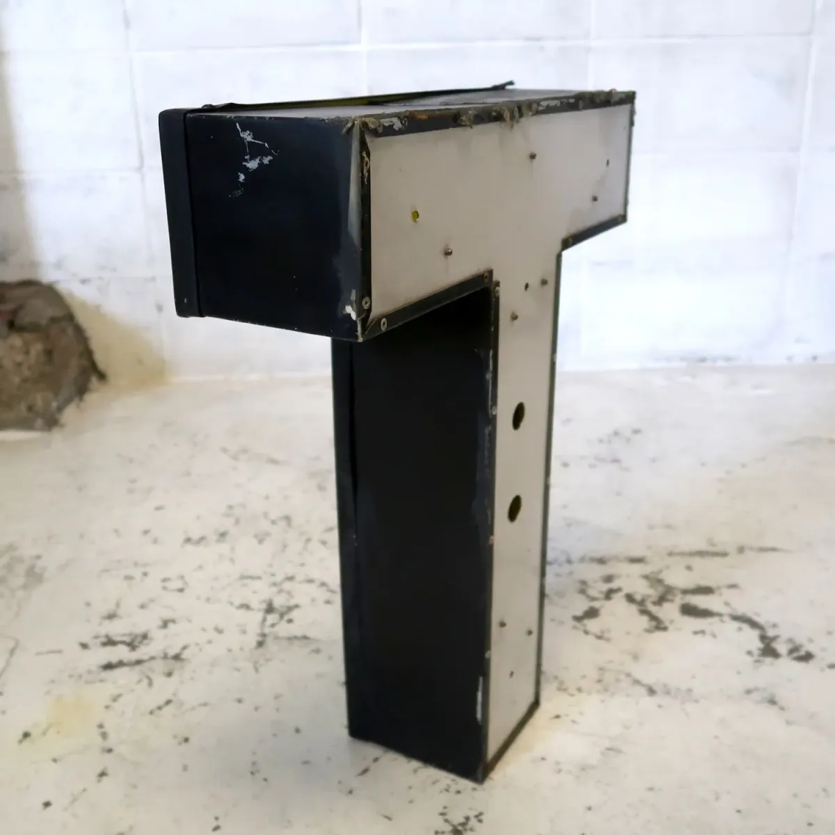 ビンテージ レターサイン 大型 T