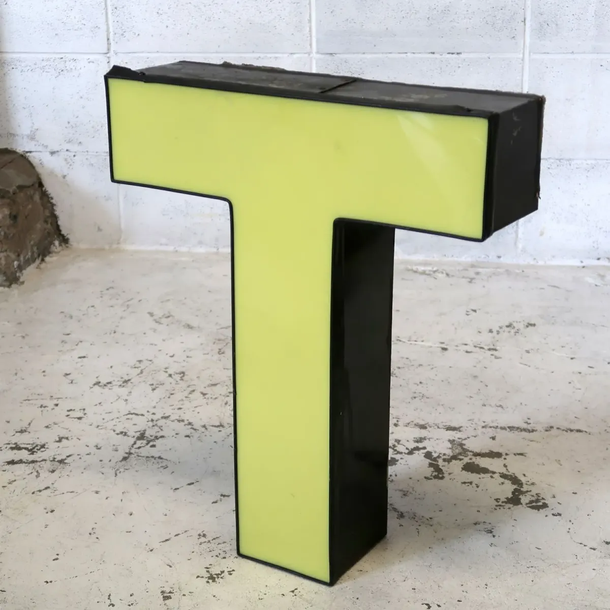 ビンテージ レターサイン 大型 T