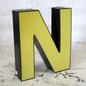 ビンテージ レターサイン 大型 N