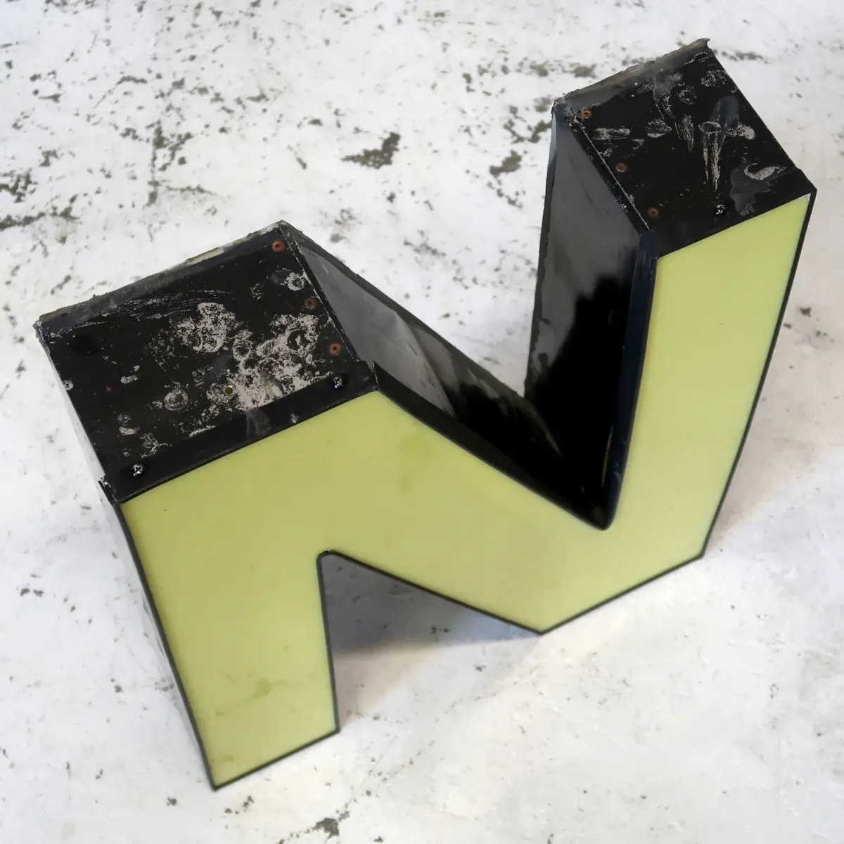 ビンテージ レターサイン 大型 N