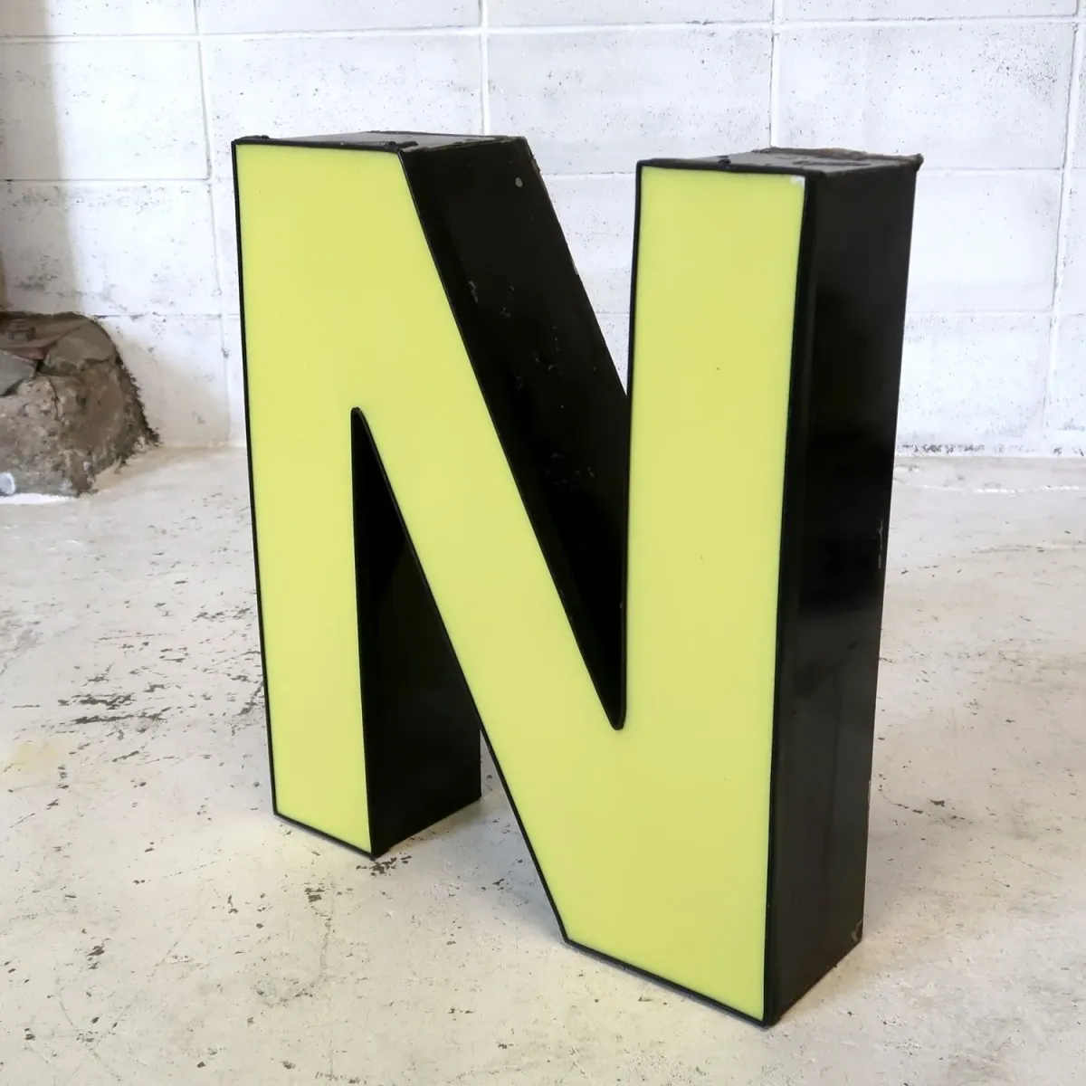 ビンテージ レターサイン 大型 N