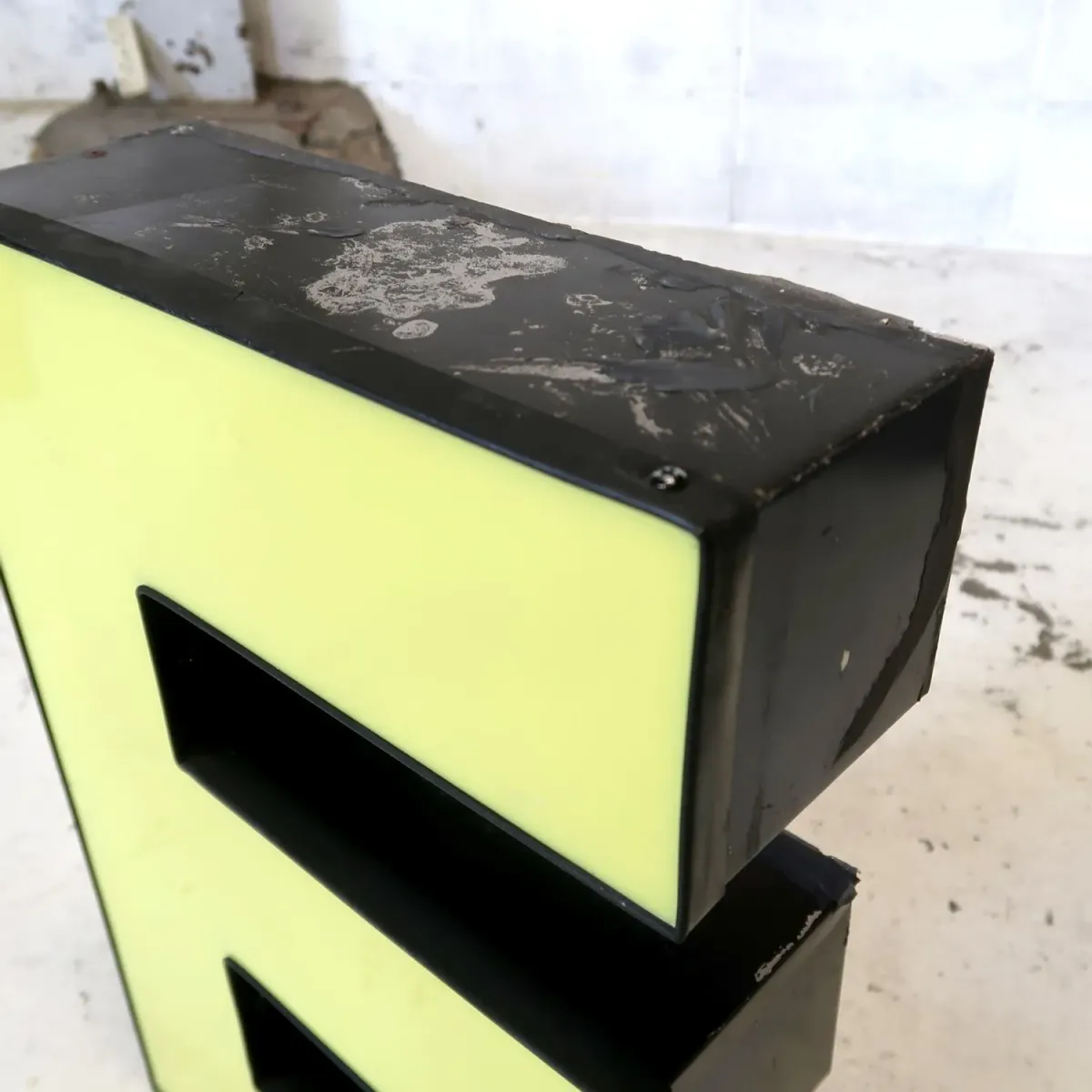 ビンテージ レターサイン 大型 E