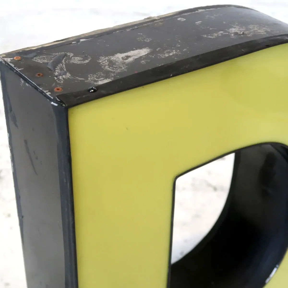 ビンテージ レターサイン 大型 D