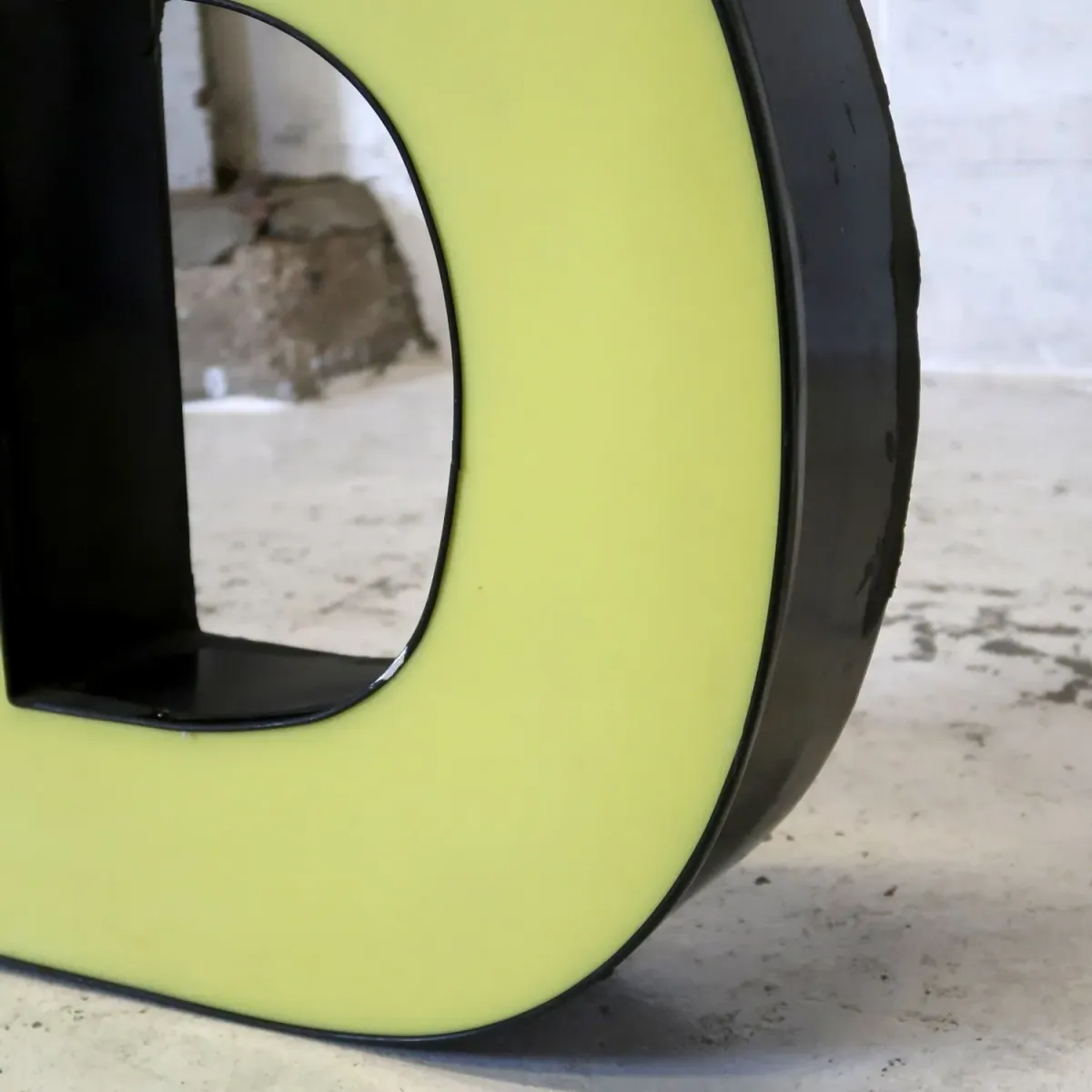 ビンテージ レターサイン 大型 D