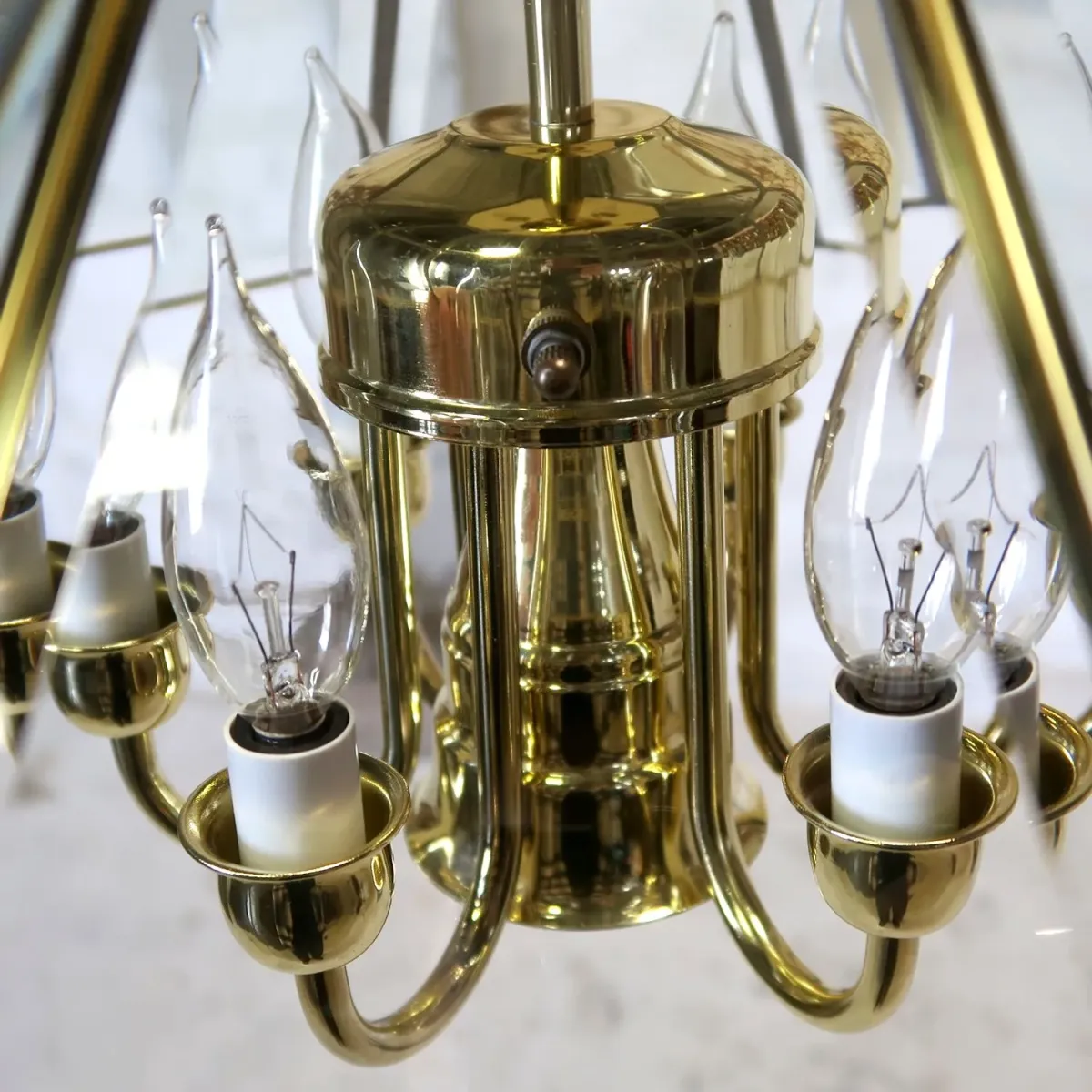 ステンドグラス キャンドルランプ 7灯