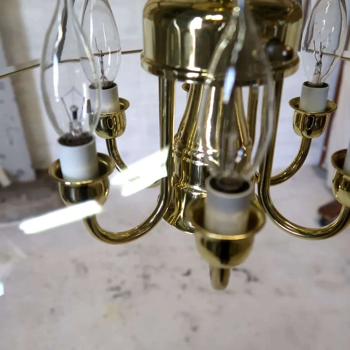 ステンドグラス キャンドルランプ 7灯