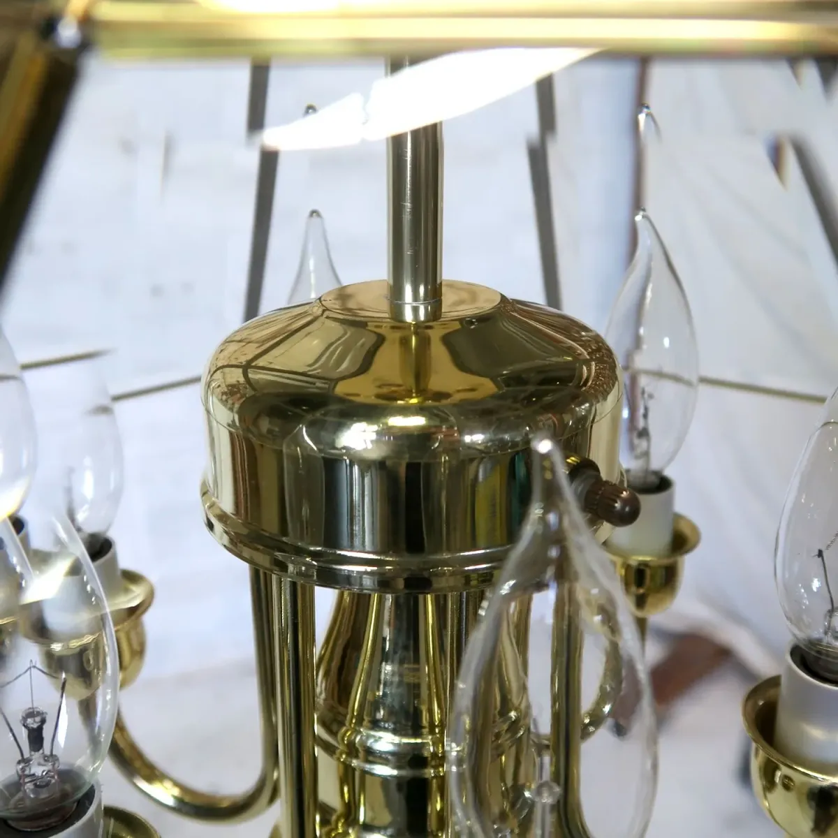 ステンドグラス キャンドルランプ 7灯