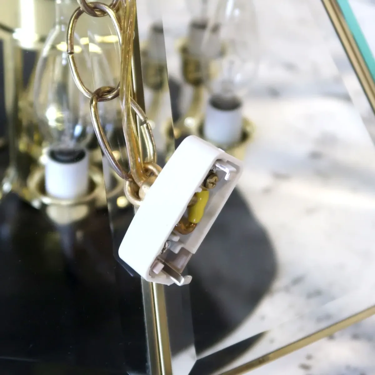 ステンドグラス キャンドルランプ 7灯