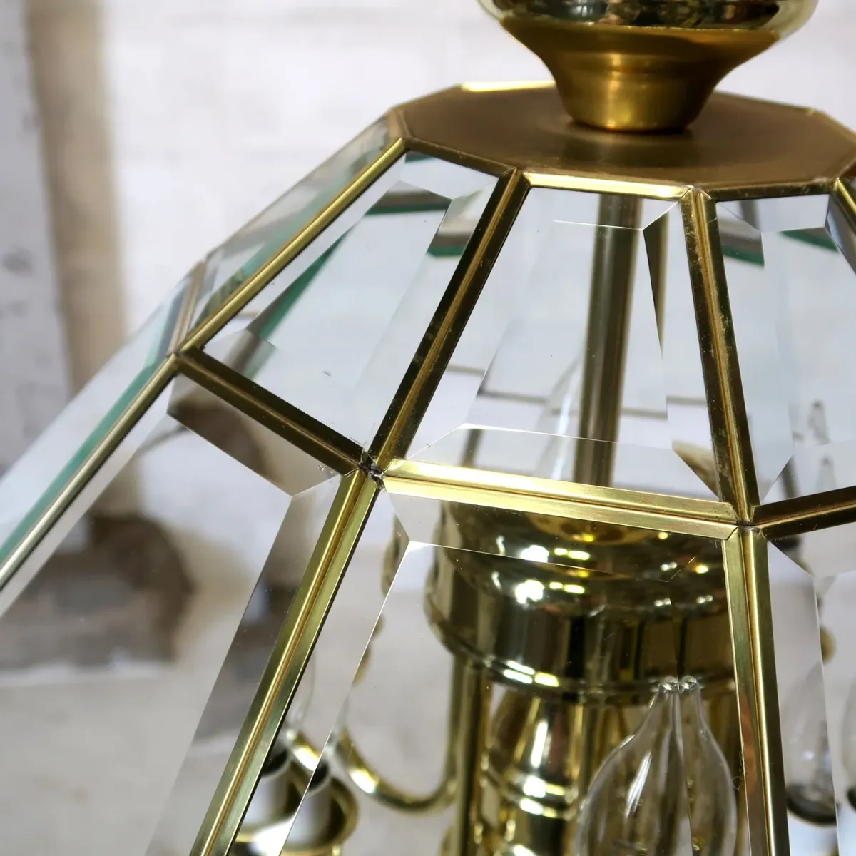 ステンドグラス キャンドルランプ 7灯