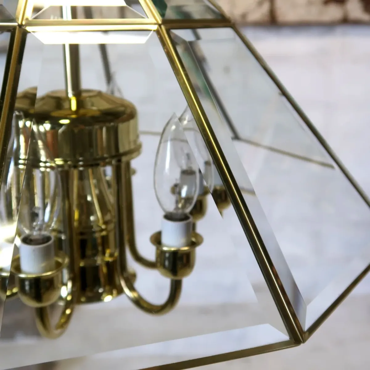 ステンドグラス キャンドルランプ 7灯