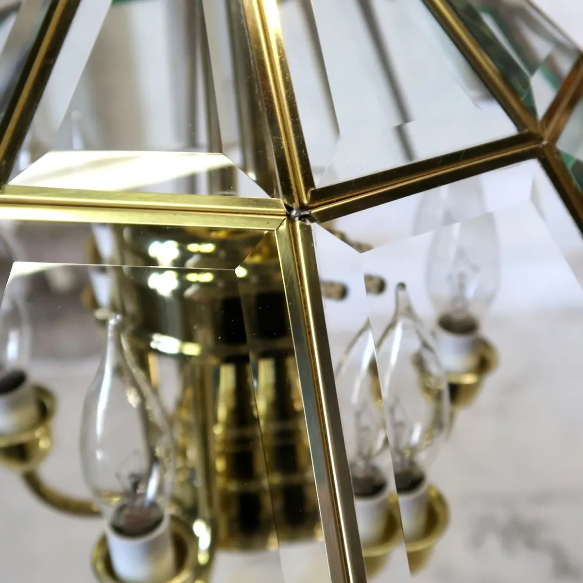 ステンドグラス キャンドルランプ 7灯