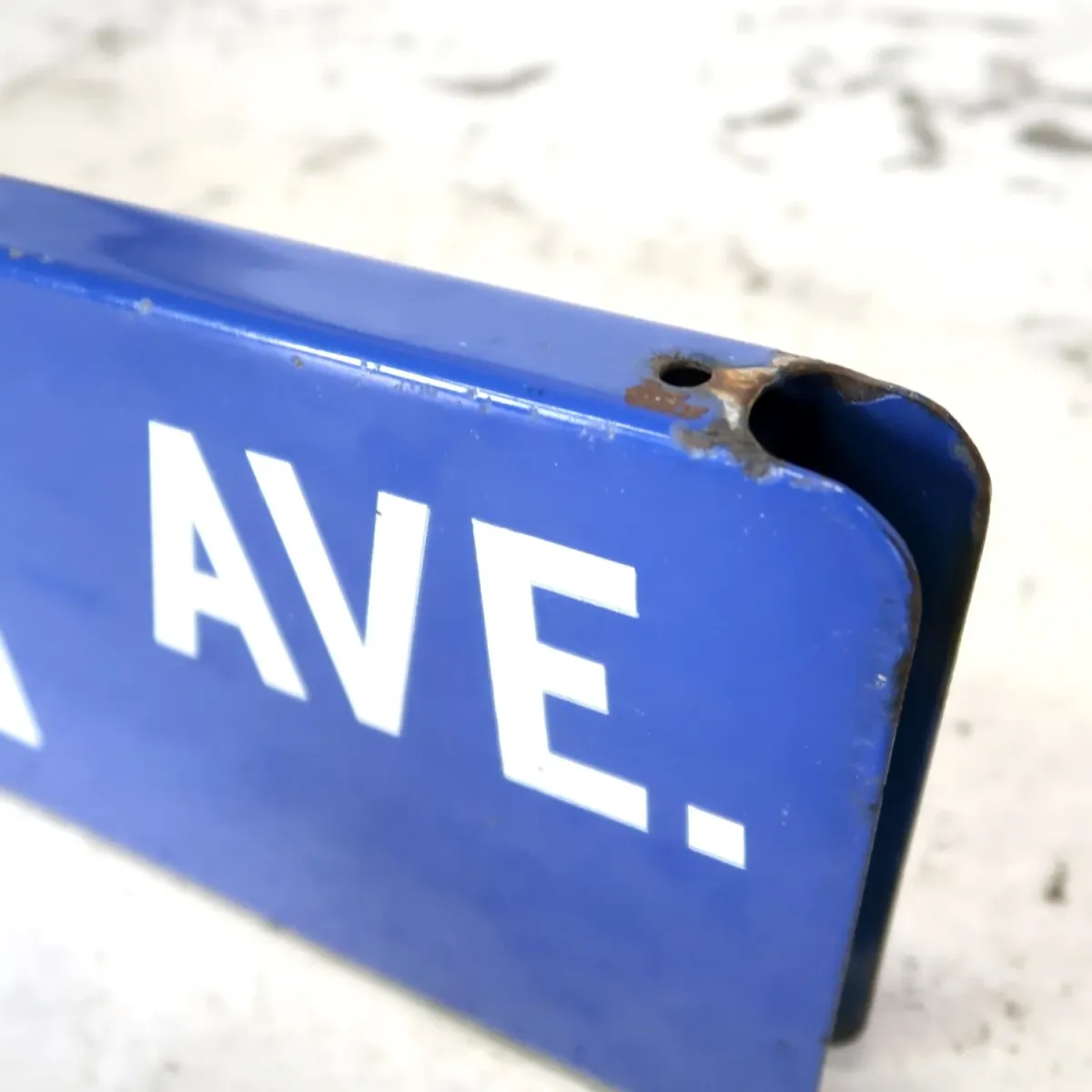 ビンテージ 両面ストリートサイン ホーロー