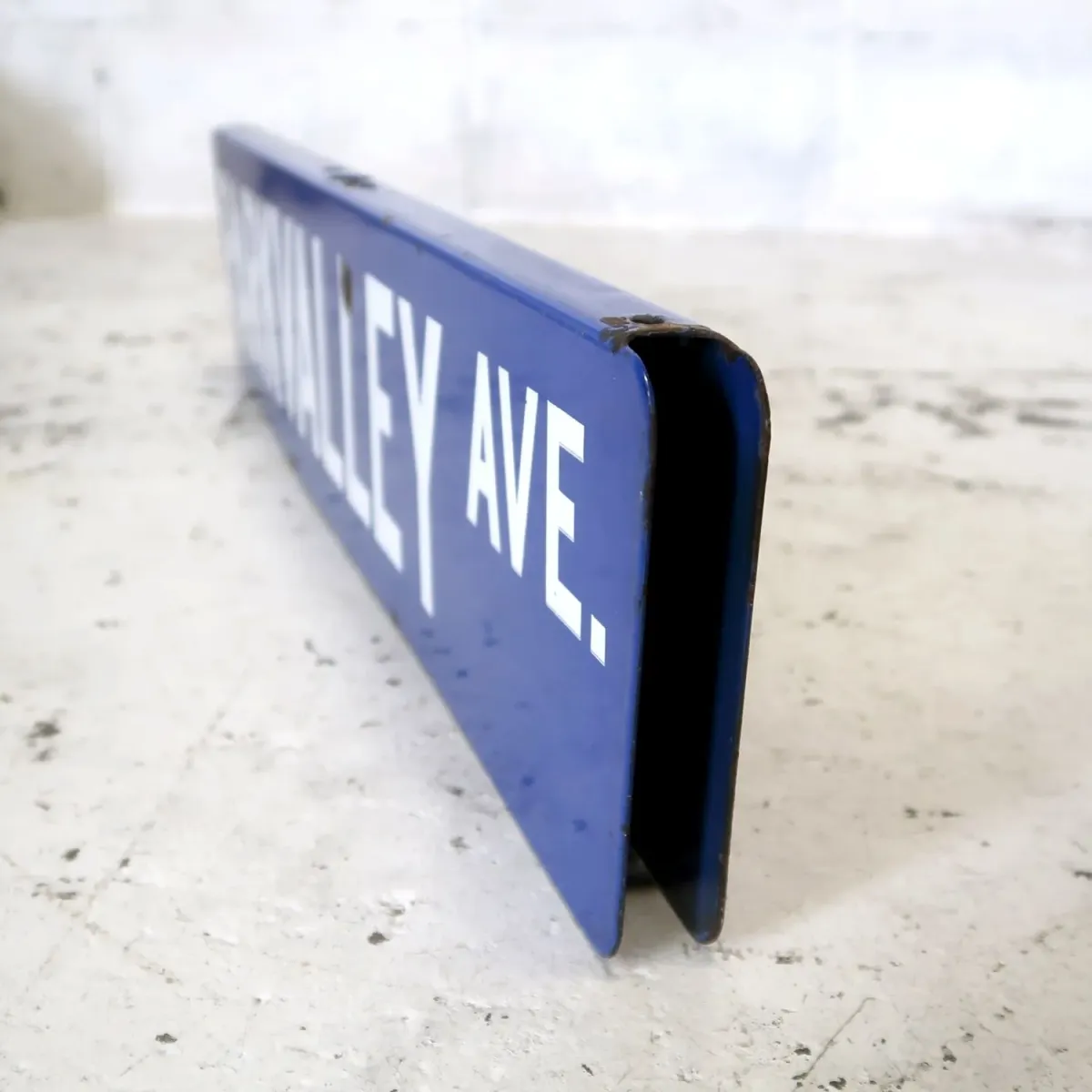 ビンテージ 両面ストリートサイン ホーロー