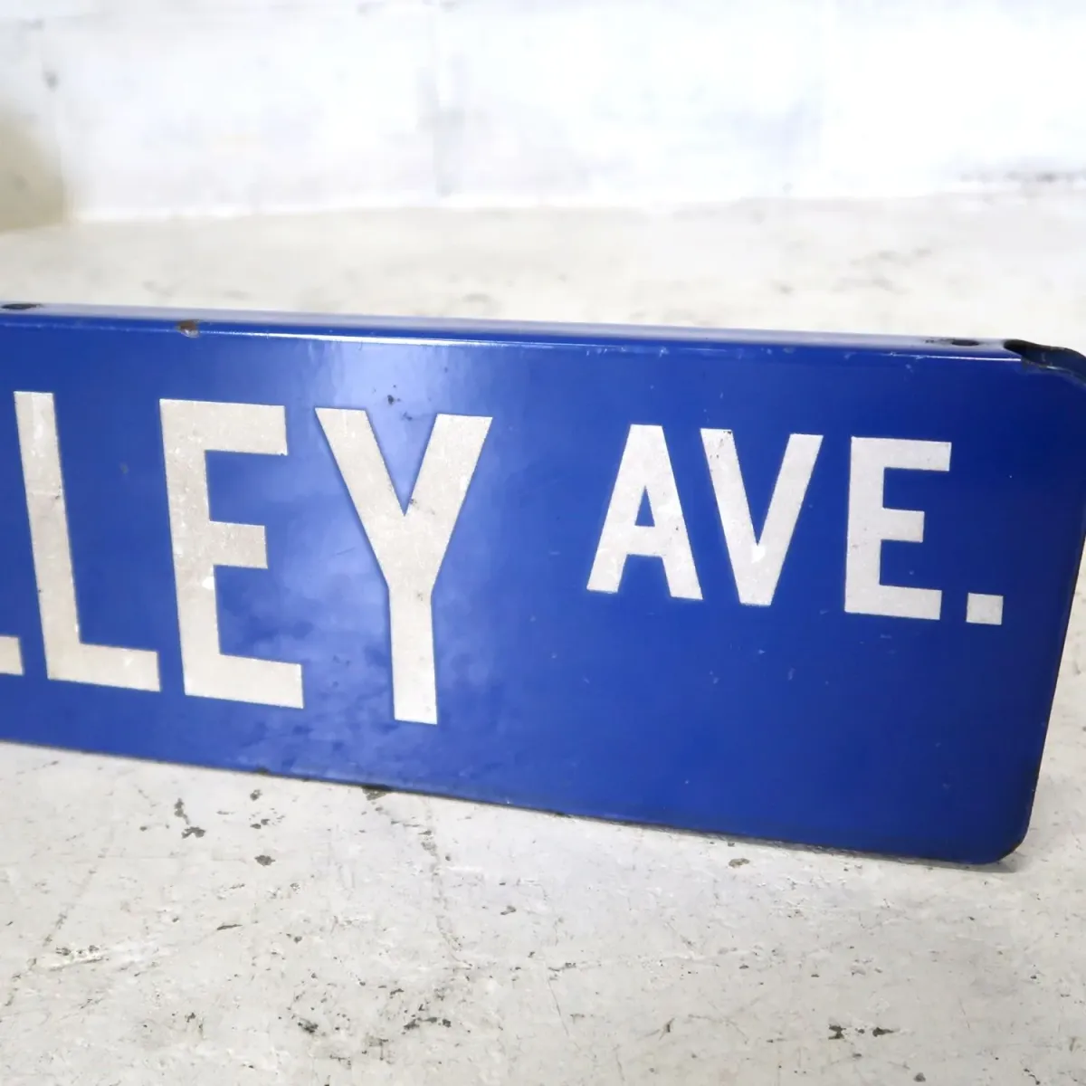 ビンテージ 両面ストリートサイン ホーロー