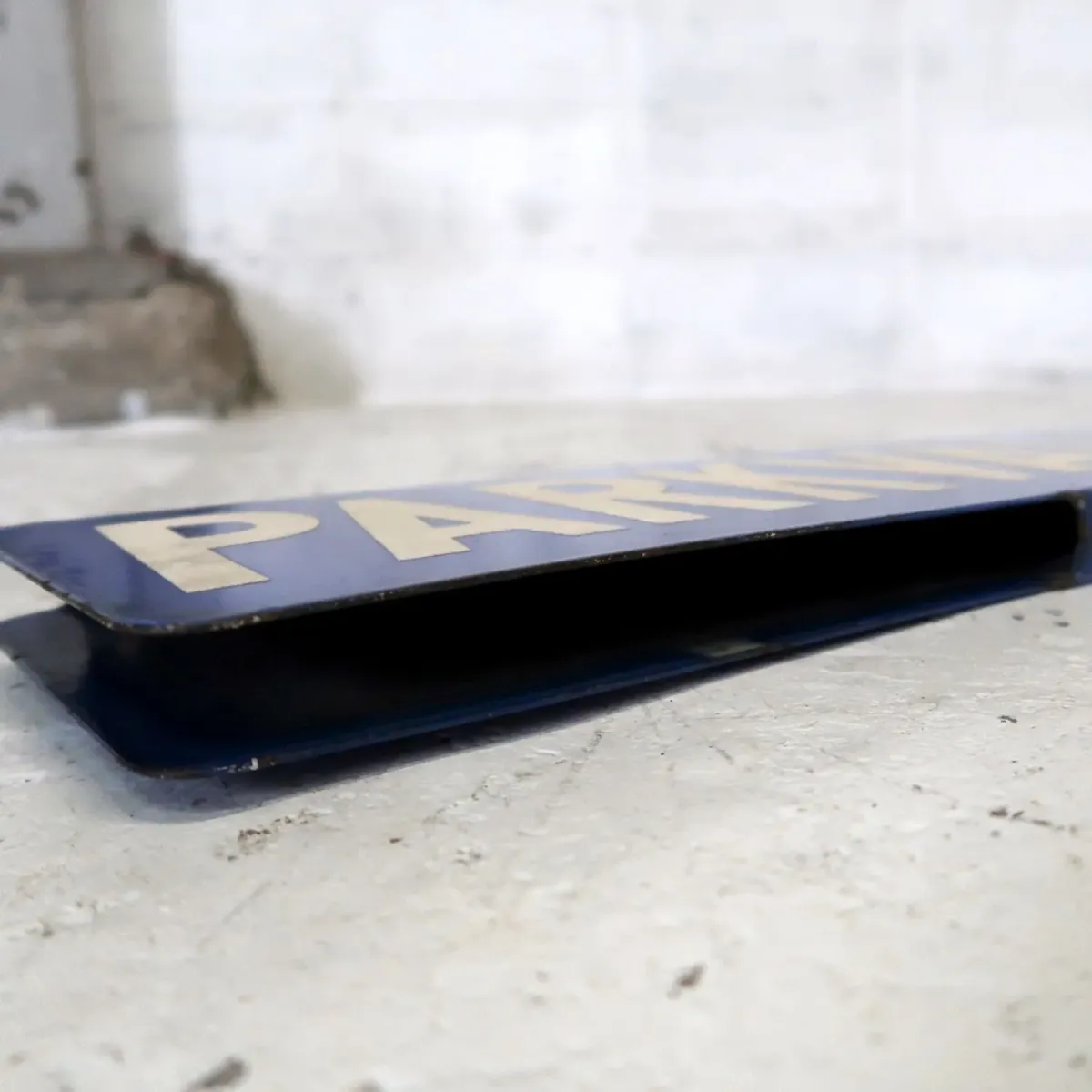 ビンテージ 両面ストリートサイン ホーロー