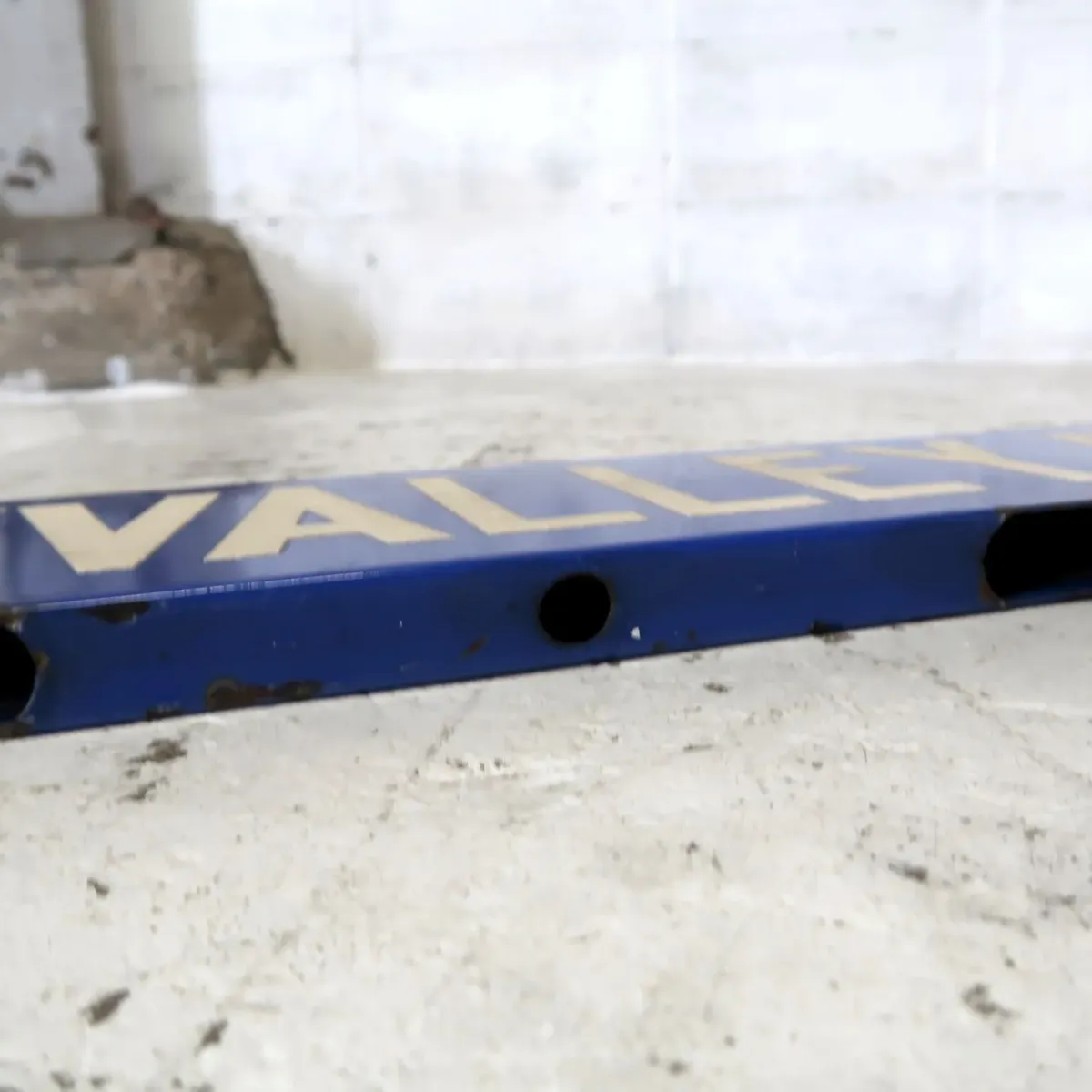 ビンテージ 両面ストリートサイン ホーロー