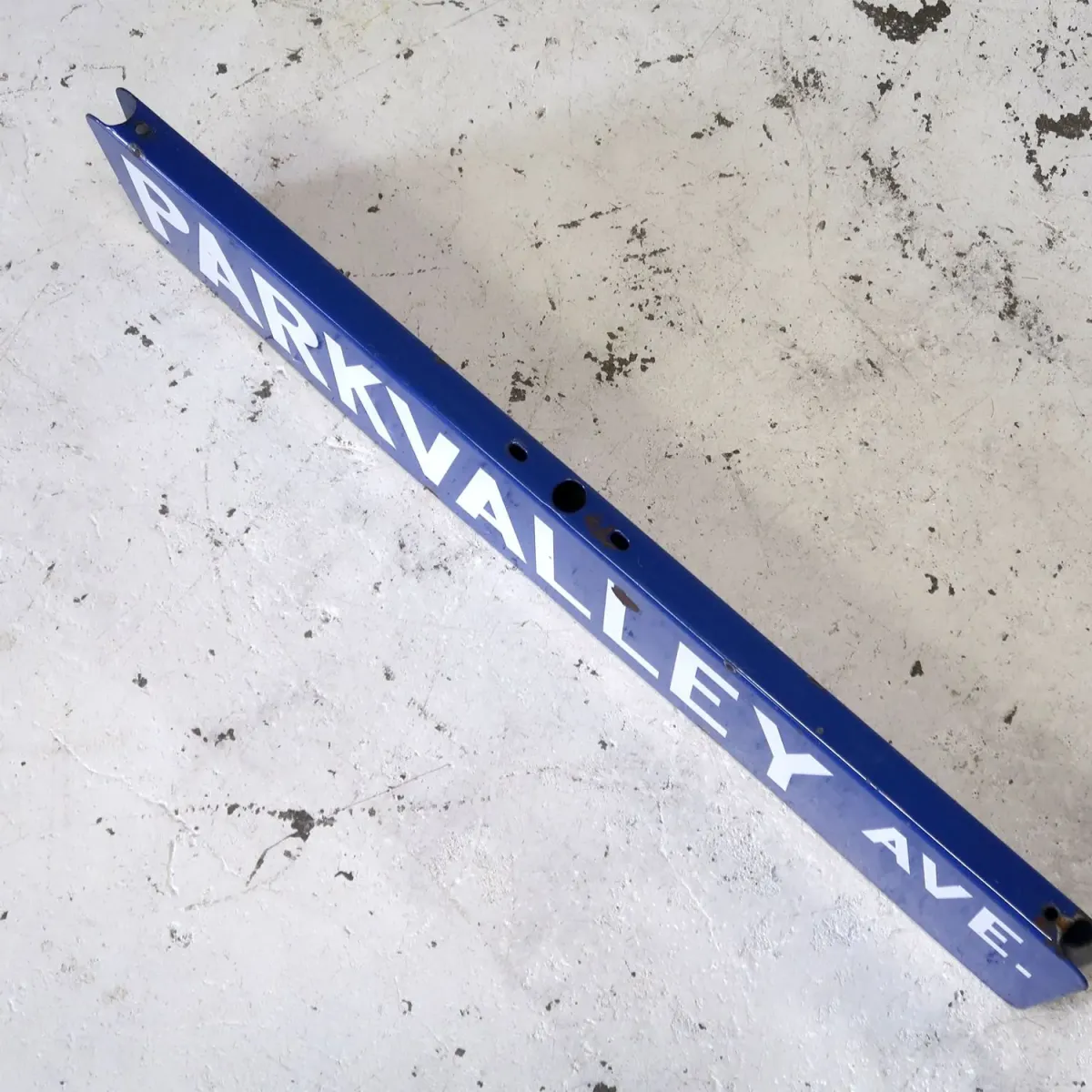 ビンテージ 両面ストリートサイン ホーロー