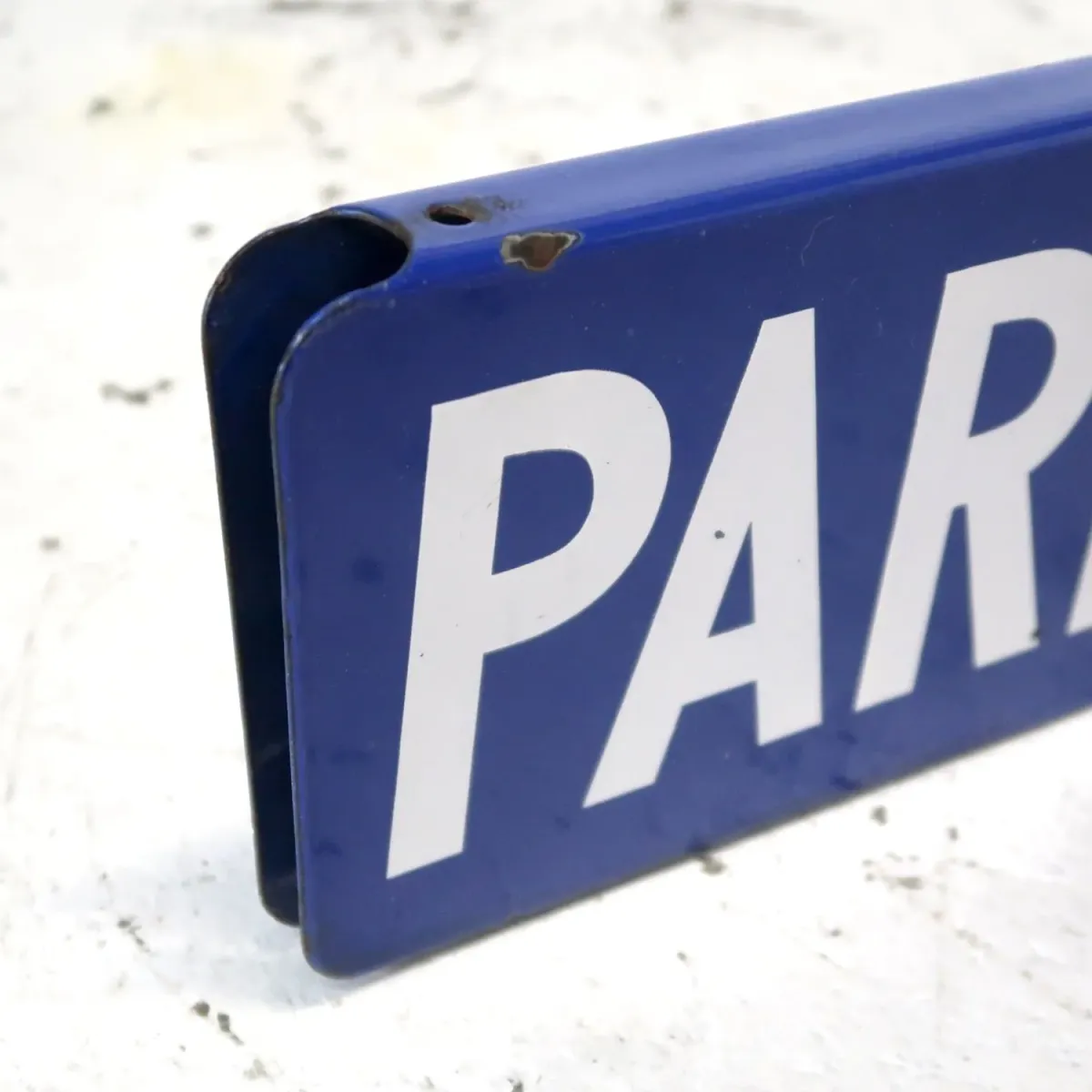 ビンテージ 両面ストリートサイン ホーロー