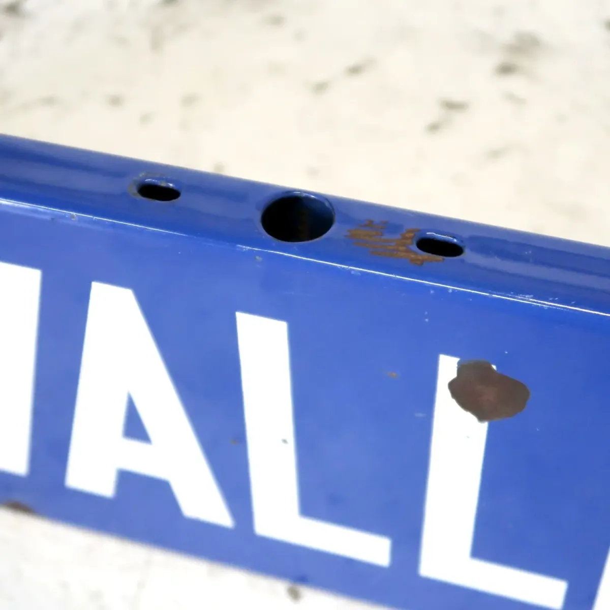 ビンテージ 両面ストリートサイン ホーロー