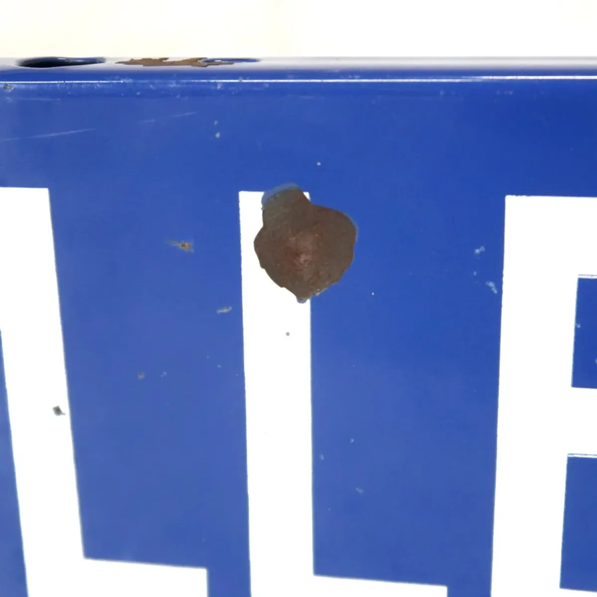 ビンテージ 両面ストリートサイン ホーロー