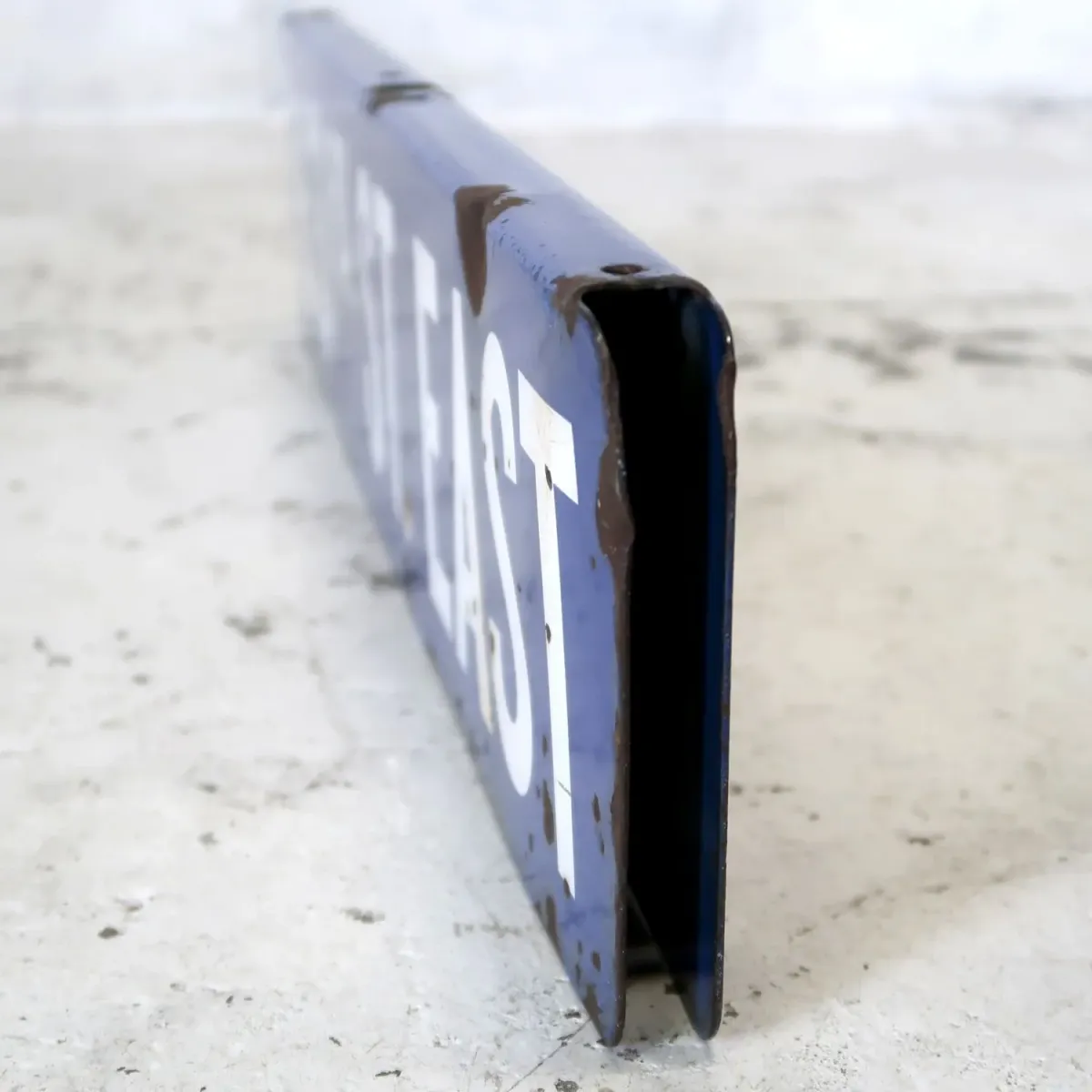 ビンテージ 両面ストリートサイン ホーロー