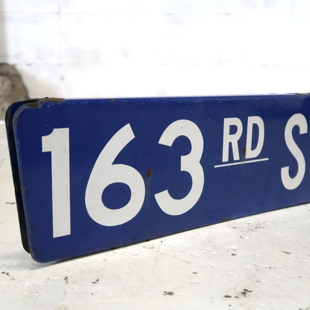 ビンテージ 両面ストリートサイン ホーロー