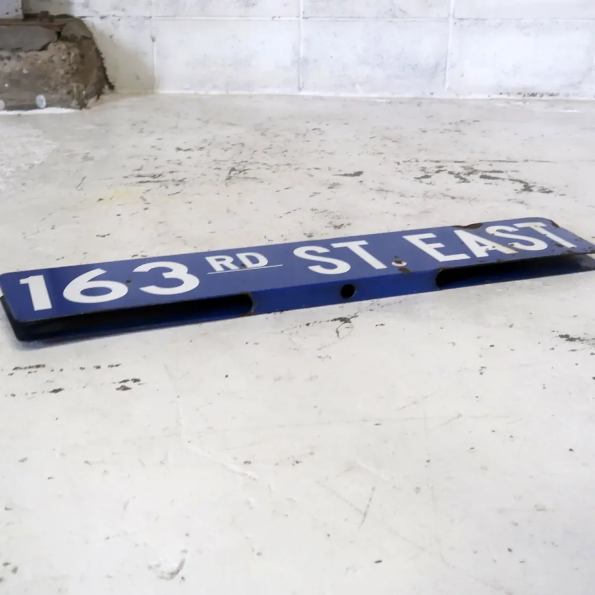 ビンテージ 両面ストリートサイン ホーロー