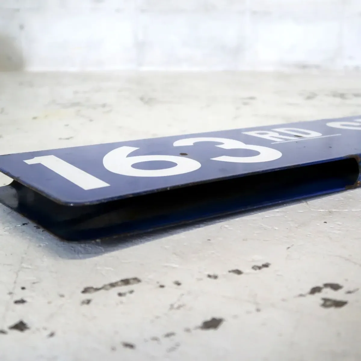 ビンテージ 両面ストリートサイン ホーロー