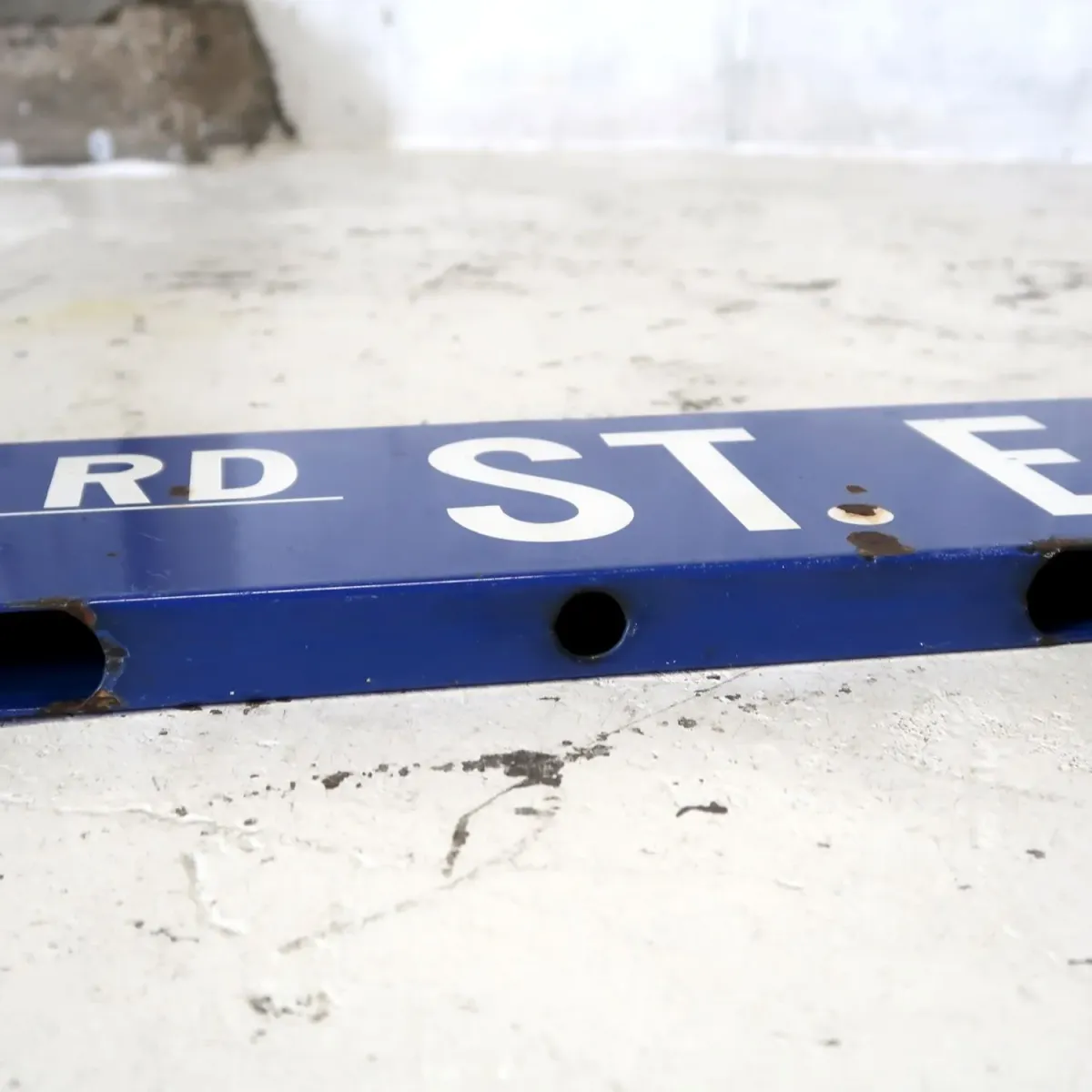 ビンテージ 両面ストリートサイン ホーロー