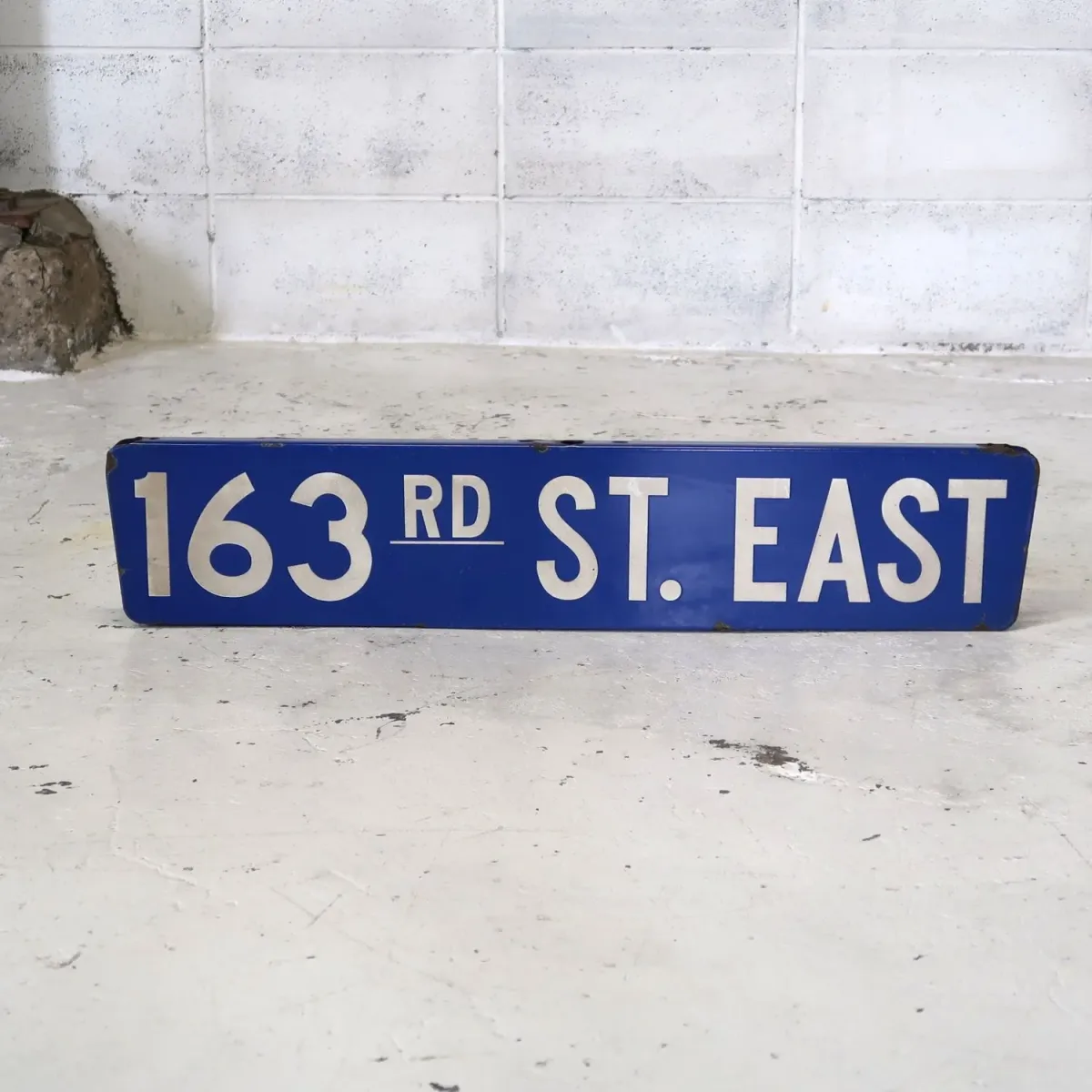 ビンテージ 両面ストリートサイン ホーロー