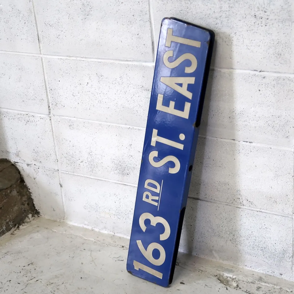 ビンテージ 両面ストリートサイン ホーロー